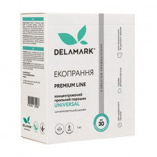 The concentrated laundry detergent Delamark Premium Line Universal with effect of the conditioner, up to 30 washings, 1 kg
