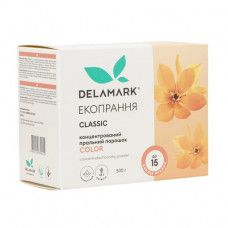 The concentrated laundry detergent Delamark Classic Colour the automatic machine, up to 15 washings, 500 g