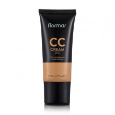 The adjusting CC cream for a face of Flormar CC Cream of SPF 15, CC04 Anti-Fatigue, 35 ml