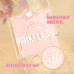 Cosmetic transparent Pinkflash bag for storage of lipstick, 8.2*10.5 cm