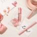 Cosmetic transparent Pinkflash bag for storage of lipstick, 8.2*10.5 cm