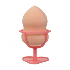Cosmetic make-up sponge 2 in 1 WoBs with a silicone part (WS01)