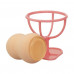 Cosmetic make-up sponge 2 in 1 WoBs with a silicone part (WS01)