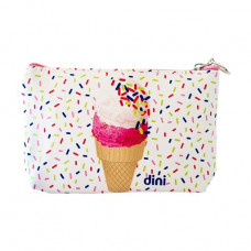 Make-up bag of Dini Ice Cream of classical, 18.5*12*3 cm, (d-272)