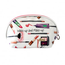 Make-up bag of Dini Make Up of roundish, 22*3*14 cm (d-333)