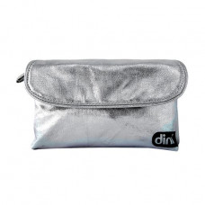 Make-up bag of Dini Silver, 11*18*7 cm, (d-733)