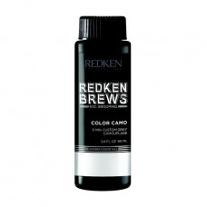 Color camouflage for hair of Redken Brews Color Camo men's Dark Ash, 60 ml
