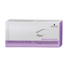 Color for eyebrows and eyelashes of Schwarzkopf Professional Igora Bonacrom of black, 25 ml