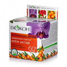 Face cream asset B_okon Natural leaving, Pitaniye + lifting, 60+, 50 ml
