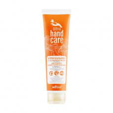 Cream-balm for hands of Bielita Ultra Hand Care with D-panthenol, for dry and very dry skin, 100 ml