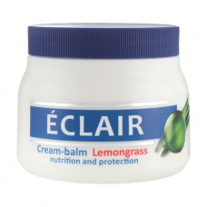Cream-balm for hair of Eclair Nutrition and Protection Cream-Balm of Pitaniye and protection, from lemongrassy, 500 ml