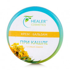 Cream-balm for Healer Cosmetics cough with goose fat, 10 g