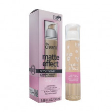 Cream effect for the person Bio World Secret Life Detox Therapy Matte Effect Cream matting, 50 ml