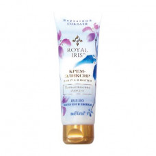 Krem-eleksir for hands and nails of Belita royal iris velvet skin, 75 ml