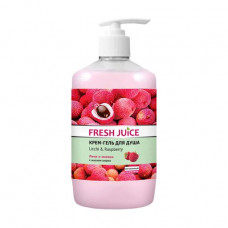 Lichi Fresh Juice shower cream gel and raspberry, 750 ml