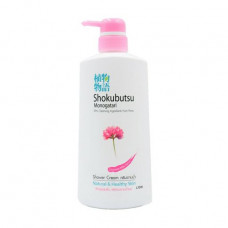 The Shokubutsu Monogatari Chinese Milk Vetch shower cream gel with a protein of milk, 500 ml