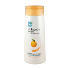 The Shokubutsu Monogatari Orange Peel Oil shower cream gel with orange oil, 200 ml