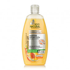 NATURAL SPA shower cream gel Juicy peach and oil of an apricot of 500 ml