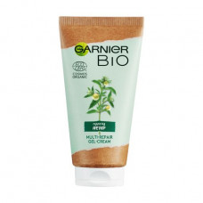 Cream-gel for recovery of the exhausted and sensitive face skin of Garnier BIO Repairing Hemp with essential oil of hemp, 50 ml