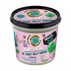 Cream jelly for a body of Planeta Organica Body Jelly Cream Hi, Aloe, 360 ml