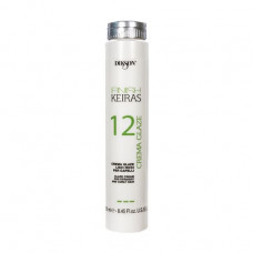 Smooth and curly hair Dikson Finish Keiras 12 Crema Glaze cream-glaze, 250 ml