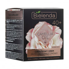 Concentrated cream for the person Bielenda CAMELLIA OIL against wrinkles day/night 40+, 50 ml