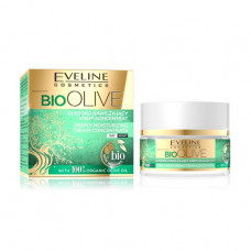 Concentrated cream for the person of deep moisturizing Eveline Cosmetics Bio Olive Deeply Moisturizing Cream-concentrate, 50 ml