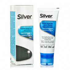 Dark green Silver shoe coloring cream, 75 ml