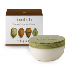 Cream mask for hands of L'Erbolario Mandorla Impacco Crema Per Le Mani of Mindal, 200 ml