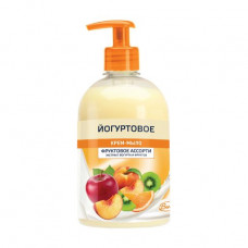 Velta Cosmetic cream-soap Yoghurt, Fruit mix, 500 ml
