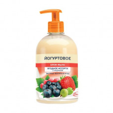 Velta Cosmetic cream-soap Yoghurt, with Yagodnoye's glycerin of mix, 500 ml
