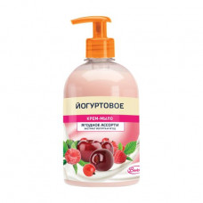 Velta Cosmetic cream-soap Yoghurt, Yagodnoye of mix, 500 ml