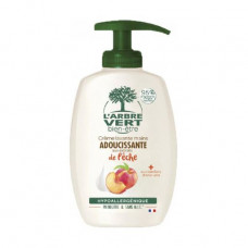 L'Arbre Vert hand cream-soap softening, with natural extract of a peach, hypoallergenic, with the batcher, 300 ml