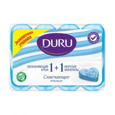 Cream-soap firm Duru the Moisturizing cream and sea minerals 1+1, 4*80 g