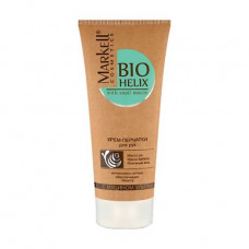 Cream glove for hands of Markell Cosmetics Bio Helix with mutsiny snails, 75 ml