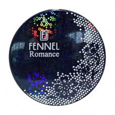 Cream powder for the person Fennel Romance Compact Powder with a mirror, Coral, 17 g