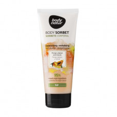Cream sorbet for a body of Body Natur Mango, Papaya and Marula Body Sorbet of Mungo, Papaya and Maraula, 200 ml