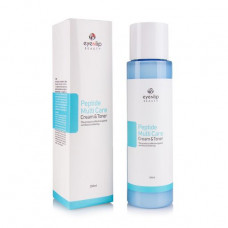 Cream toner for the person Eyenlip Peptide Multi Care Cream & Toner 2 in 1 with peptides, 200 ml