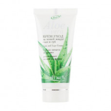 Cream leaving behind skin around eyes and lips V_tex of Aloe vera, 30 ml
