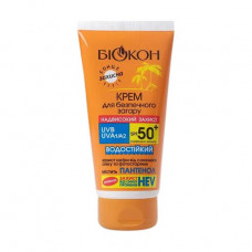 Cream for safe suntan of BIOKON Ultrahigh protection of SPF 50+, 160 ml