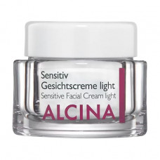 Cream for sensitive face skin of Alcina Sensitive Facial Cream Light, 50 ml