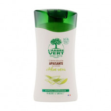 Cream for a shower of L'Arbre Vert of Aloe belief, hypoallergenic, 250 ml