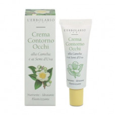 Cream for eyes of L'Erbolario Crema Contorno Occhi on the basis of a camellia, 15 ml