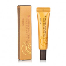 Skin cream around eyes of Mizon Snail Repair Eye Cream with extract of slime of a snail, 15 ml