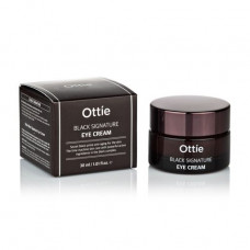 Skin cream around eyes of Ottie Black Signature Eye Cream with mutsiny a black snail, 30 ml