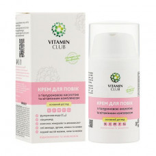 Skin cream around VitaminClub eyes with hyaluronic acid and a vitamin complex, 20 ml