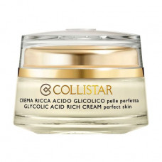 Cream for the person COLLISTAR Pure Actives Glycolic Acid Rich Cream with glycolic acid, saturated, 50 ml