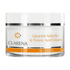 Cream for the person Clarena Liposome Pyruvic Acid Salicylic & Cream with salicylic and pyroracemic acids, 50 ml