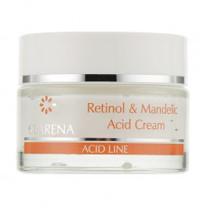 Cream for the person Clarena Retinol & Mandelic Acid Cream with Retinolum and almond acid, 50 ml