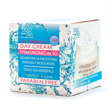 Cream for the person Dead Sea Collection day against wrinkles with hyaluronic acid and minerals of the Dead Sea, 50 ml